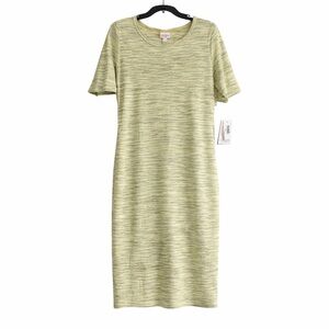 🆕 ✨ LuLaRoe Yellow and Gray Knit Dress